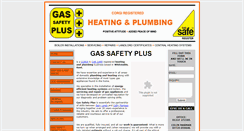 Desktop Screenshot of gassafetyplus.com