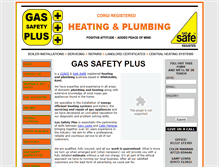 Tablet Screenshot of gassafetyplus.com
